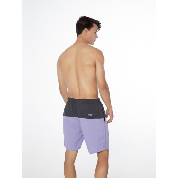 PROTEST Spodenki męskie Protest PRTBOYDIN beachshort fioletowe, Kolor: czarny, Rozmiar: L, 3 zdjęcie