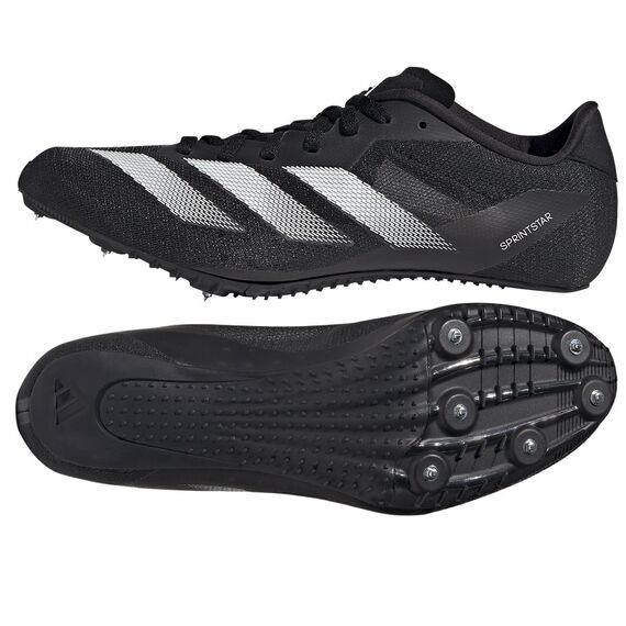 Buty kolce adidas Sprintstar IG9908, Kolor: czarny, Rozmiar: 40 2/3