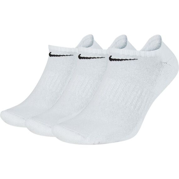 Skarpety Nike Everyday Cushioned 3Pack SX7673 100 białe 3-pak, Kolor: biały, Rozmiar: 42-46