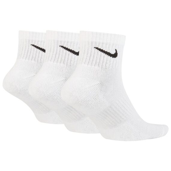Skarpety Nike Everyday Cushion Ankle SX7667-100 białe 3-pak, Kolor: biały, Rozmiar: 38-42, 2 zdjęcie