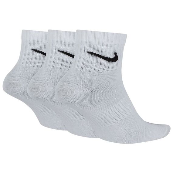 Skarpety Nike Everyday Lightweight Ankle SX7677 100 białe 3-pak, Kolor: biały, Rozmiar: 42-46, 2 zdjęcie