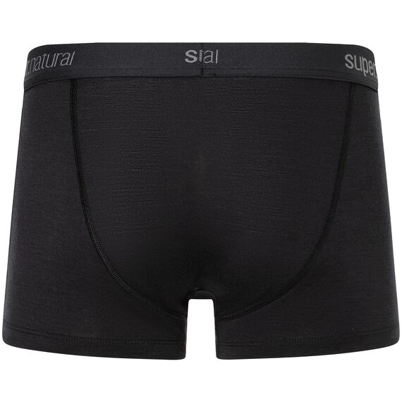 Bokserki termoaktywne męskie SUPER.NATURAL Tundra 175 Boxer czarne, Kolor: czarny, Rozmiar: S Bokserki termoaktywne męskie SUPER.NATURAL Tundra 175 Boxer czarne, Kolor: czarny, Rozmiar: S