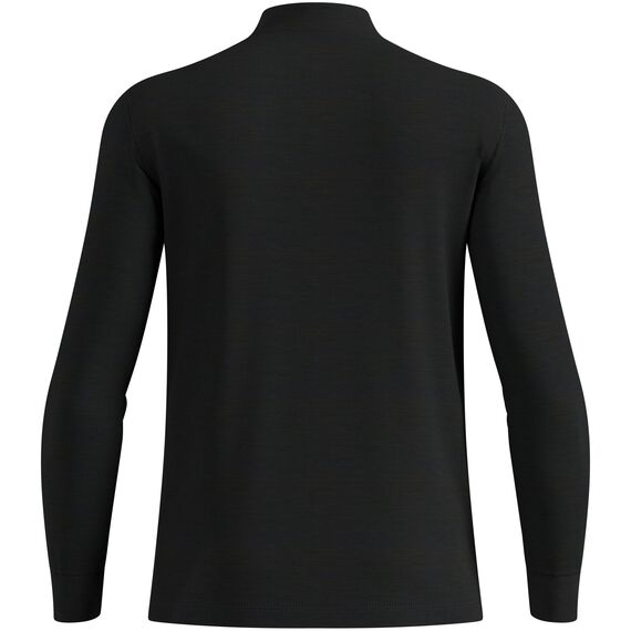 Koszulka termoaktywna z długim rękawem i półgolfem męska Odlo MERINO 200 czarna