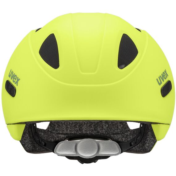 Kask rowerowy dziecięcy UVEX Oyo żółty, Kolor: żółty, Rozmiar: 45-50, 4 zdjęcie