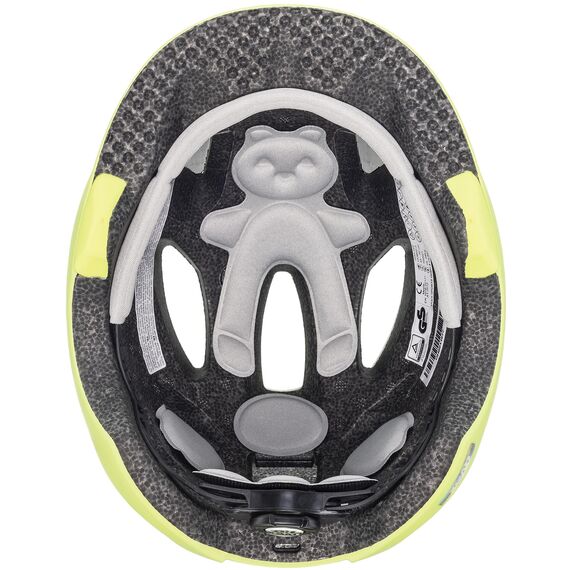 Kask rowerowy dziecięcy UVEX Oyo żółty, Kolor: żółty, Rozmiar: 45-50, 3 zdjęcie