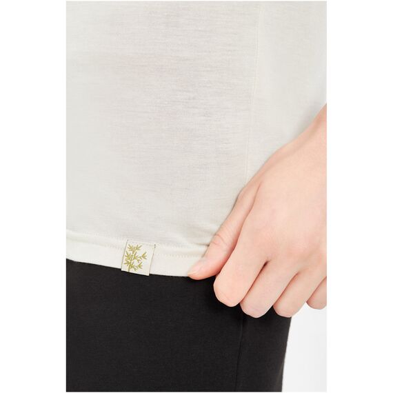 T-shirt damski VIKING Likelo Bamboo beżowy, Kolor: beżowy, Rozmiar: L, 12 zdjęcie