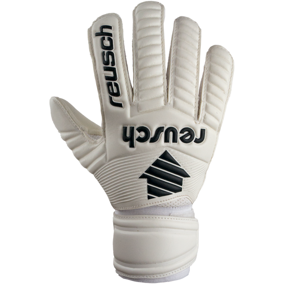Rękawice bramkarskie dziecięce REUSCH Legacy Arrow Silver Junior, Kolor: biały, Rozmiar: 5.5