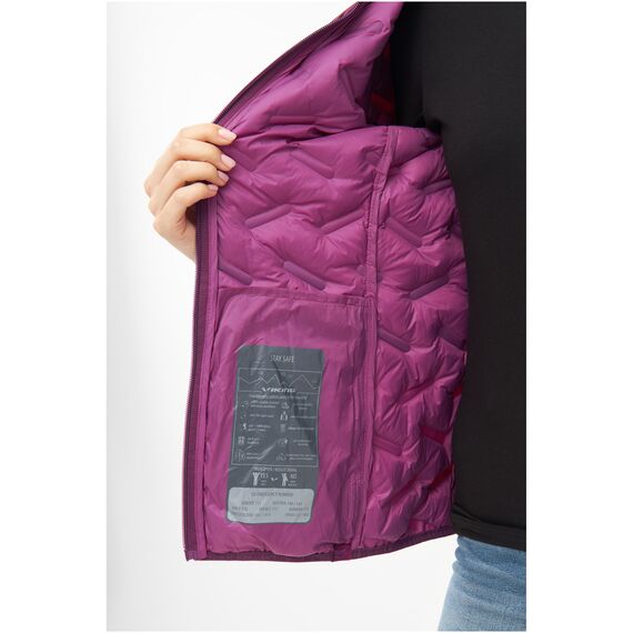 Viking Kurtka puchowa damska Aspen Lady różowa, Kolor: różowy, Rozmiar: S, 7 zdjęcie