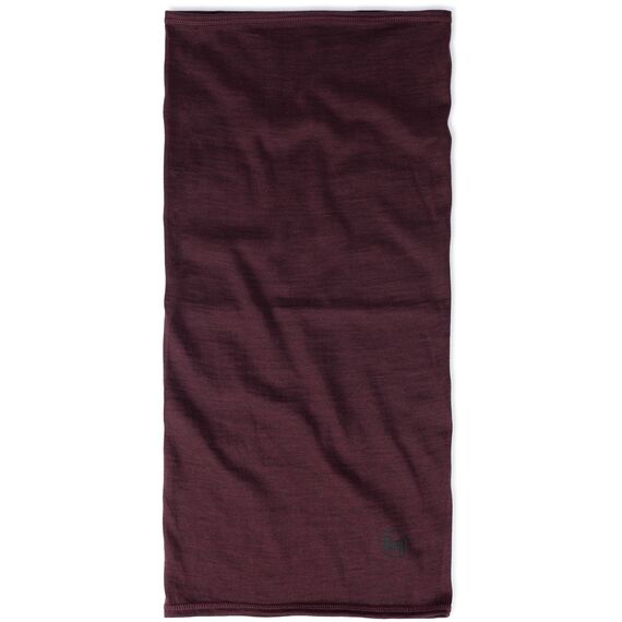 Bandana BUFF MERINO LIGHTWEIGHT SOLID GARNET