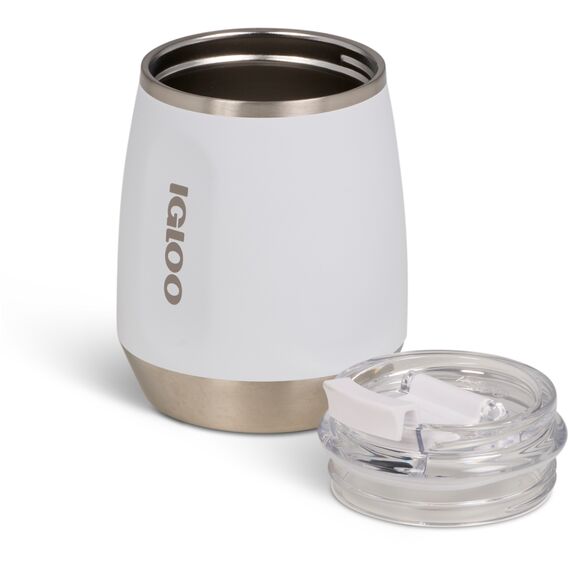 Butelka termiczna IGLOO 10 OZ Wine Tumbler (0,3 litra), Kolor: biały, Rozmiar: one size, 2 zdjęcie