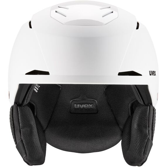 Kask narciarski UVEX Resolution biały, Kolor: biały, Rozmiar: 55-59, 5 zdjęcie