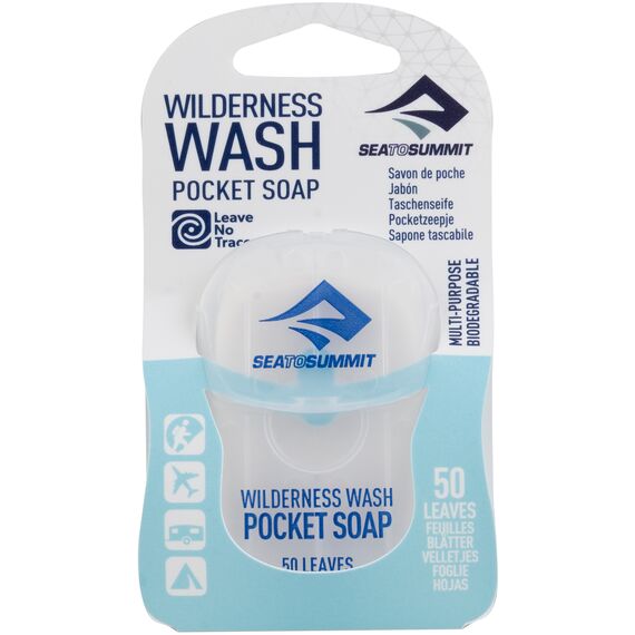 Listki myjące SEA TO SUMMIT Wilderness Wash Pocket Soap 50 szt, Kolor: zielony, Rozmiar: 50szt