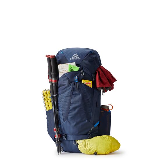 Gregory Plecak turystyczny Zulu 55 granatowy, 4 zdjęcie
