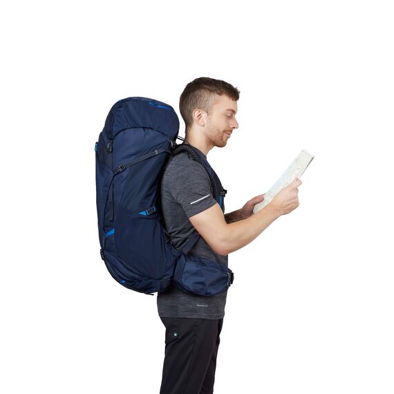 Gregory Plecak turystyczny Zulu 55 granatowy, 9 zdjęcie