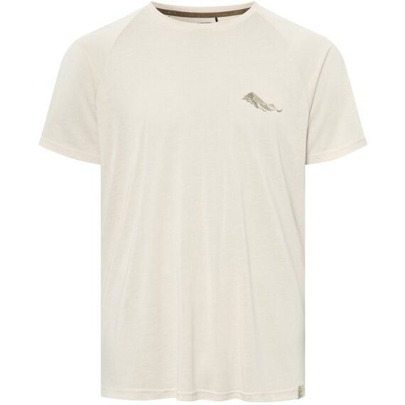 T-shirt męski VIKING Likelo Bamboo beżowy, Kolor: beżowy, Rozmiar: S