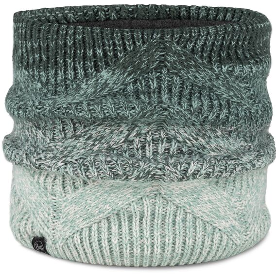 KOMIN BUFF KNITTED & FLEECE NECKWARMER MASHA SILVERSAGE