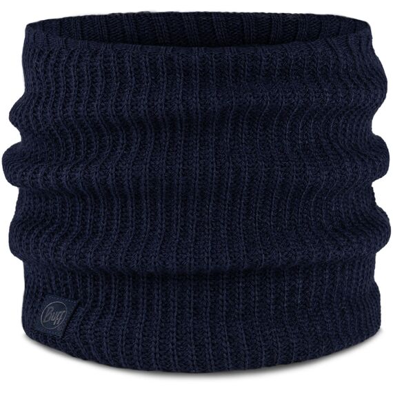 BANDANA BUFF KNITTED & FLEECE NECKWARMER RUTGER MIDNIGHT