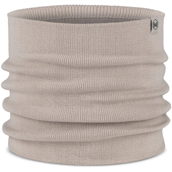 BANDANA BUFF KNITTED NECKWARMER LILON BIRCH GRAY