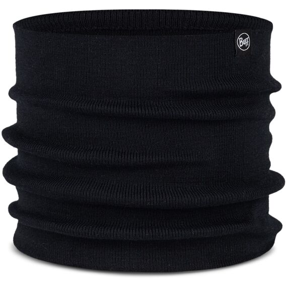 BANDANA BUFF KNITTED NECKWARMER LILON BLACK