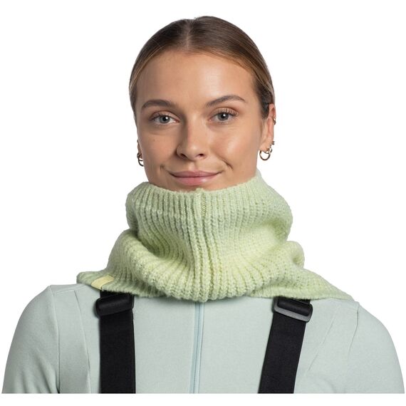 BANDANA BUFF KNITTED NECKWARMER DATMA OPALINE
