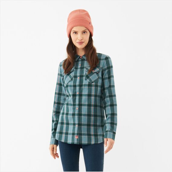 Koszula Damska VIKING Shamrock Bamboo Lady Turkusowa