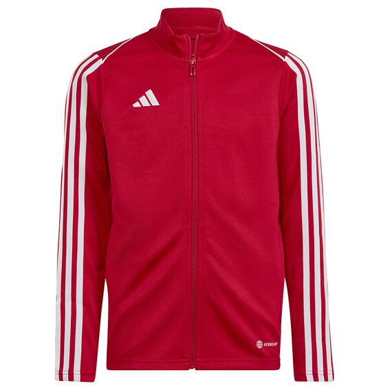 adidas Bluza TIRO 23 JKT Junior HS3527 czerwona, Kolor: czerwony, Rozmiar: 164 cm