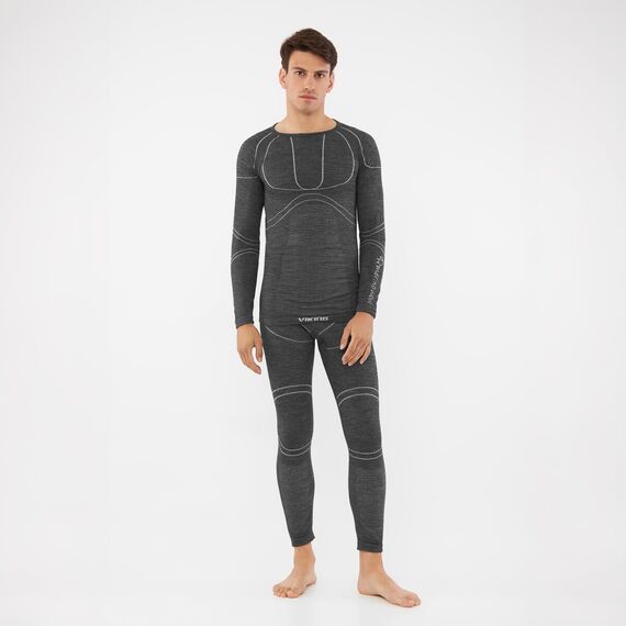 Bielizna męska VIKING Lan Pro Set Merino grafitowa