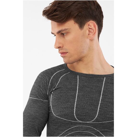 Bielizna męska VIKING Lan Pro Set Merino grafitowa