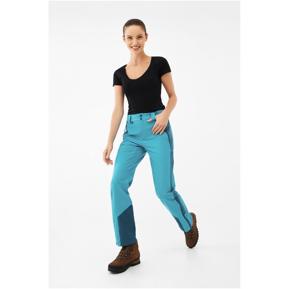 Spodnie damskie VIKING Triper Lady turkusowe
