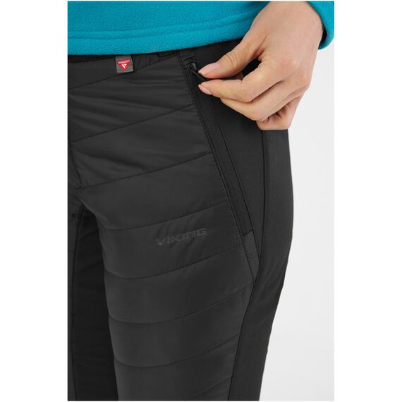Spodnie ocieplane damskie VIKING Greso Lady czarne