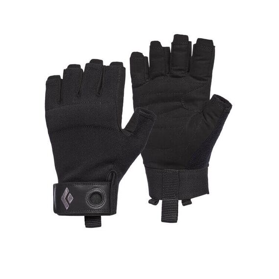 BLACK DIAMOND  - Rękawiczki wspinaczkowe CRAG Half-Finger GLOVES black