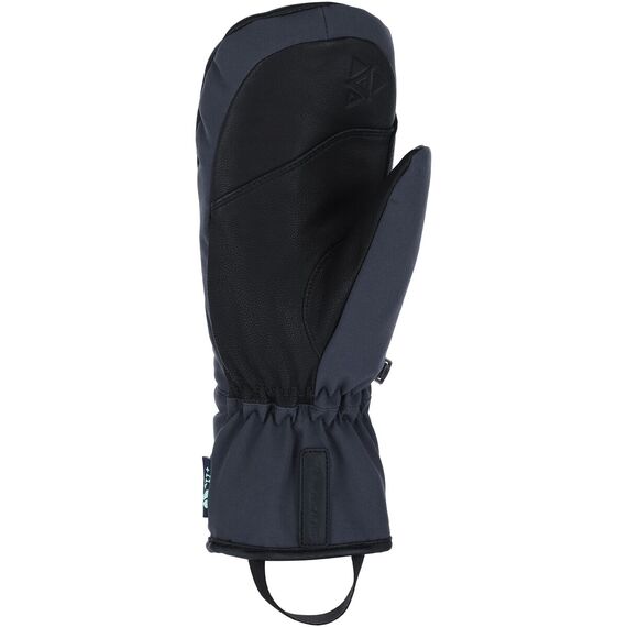 Rękawice narciarskie męskie VIKING Norvik Pro Mitten grafitowe z czarną skórą