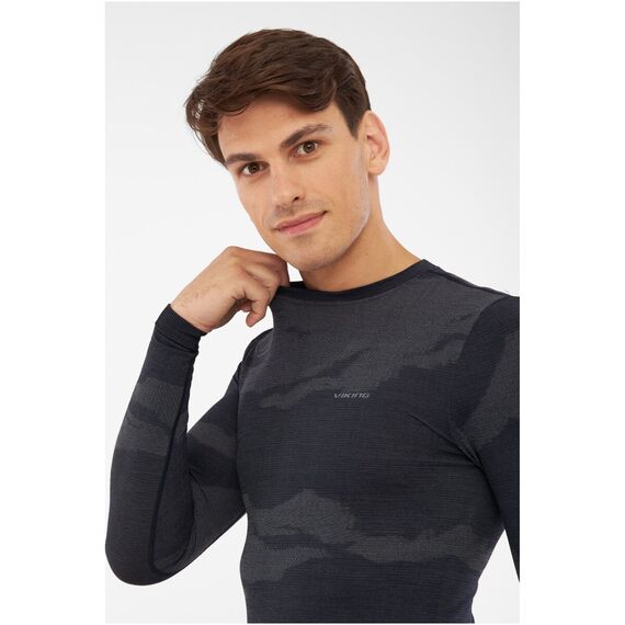 Bielizna męska VIKING Gasher Merino Man Set granatowa