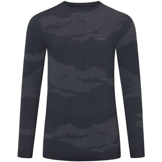 Bielizna męska VIKING Gasher Merino Man Set granatowa