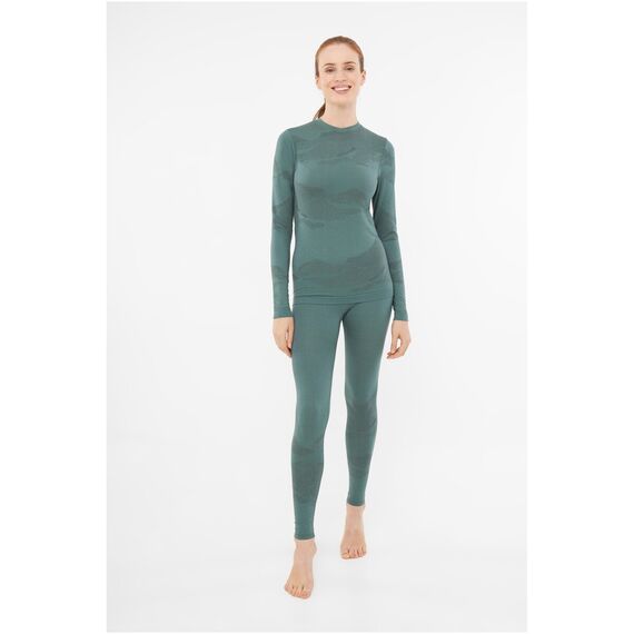Bielizna damska VIKING Gasher Merino Lady Set zielona