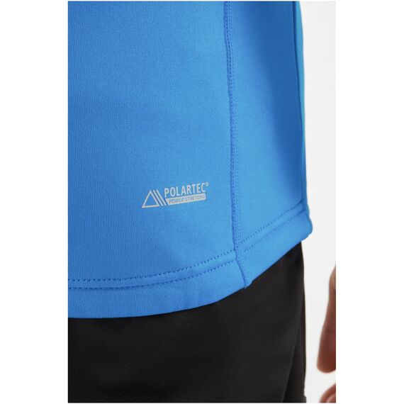 Bluza męska VIKING Jukon Man Hoodie Polartec rozpinana z kapturem niebieska