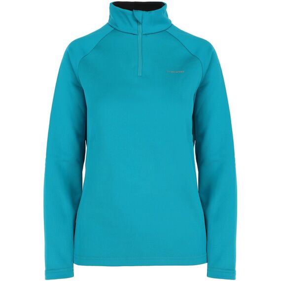 Bluza damska VIKING Jukon Half Zip turkusowa