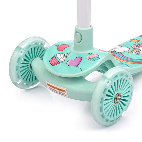 METEOR hulajnoga dziecieca dla dziewczynki trójkołowa Funny, Kolor: zielony, 7 zdjęcie METEOR hulajnoga dziecieca dla dziewczynki trójkołowa Funny, Kolor: zielony, 7 zdjęcie