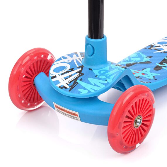 METEOR hulajnoga dziecieca dla chłopca trójkołowa Funny, Kolor: niebieski, 6 zdjęcie METEOR hulajnoga dziecieca dla chłopca trójkołowa Funny, Kolor: niebieski, 6 zdjęcie
