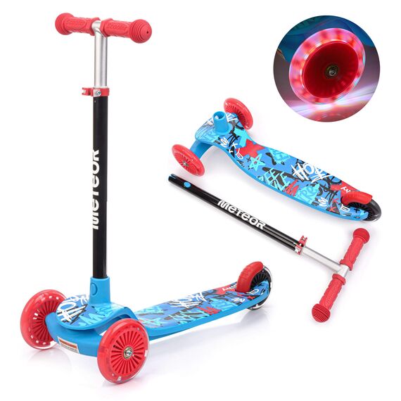 METEOR hulajnoga dziecieca dla chłopca trójkołowa Funny, Kolor: niebieski METEOR hulajnoga dziecieca dla chłopca trójkołowa Funny, Kolor: niebieski