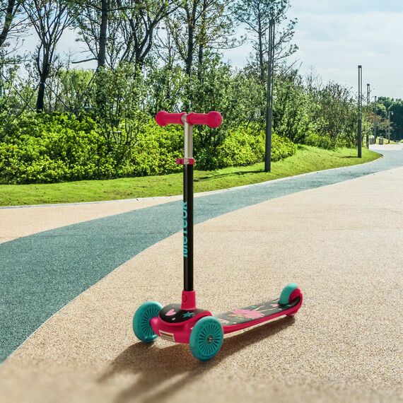 METEOR hulajnoga dziecieca dla dziewczynki trójkołowa Funny, Kolor: różowy, 2 zdjęcie METEOR hulajnoga dziecieca dla dziewczynki trójkołowa Funny, Kolor: różowy, 2 zdjęcie