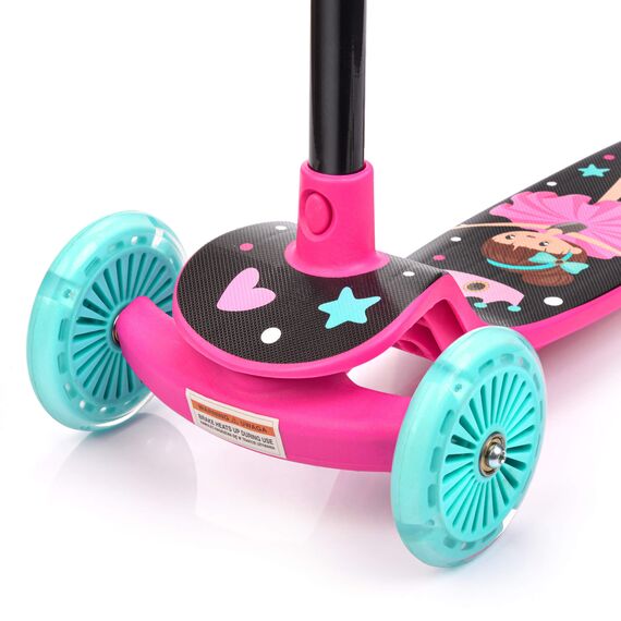 METEOR hulajnoga dziecieca dla dziewczynki trójkołowa Funny, Kolor: różowy, 8 zdjęcie METEOR hulajnoga dziecieca dla dziewczynki trójkołowa Funny, Kolor: różowy, 8 zdjęcie