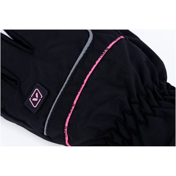 Rękawice narciarskie dziecięce VIKING Kevin Ski Kids czarno-różowe, Kolor: czarno-różowe, Rozmiar: 2, 9 zdjęcie