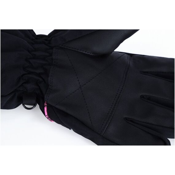 Rękawice narciarskie dziecięce VIKING Kevin Ski Kids czarno-różowe, Kolor: czarno-różowe, Rozmiar: 2, 8 zdjęcie