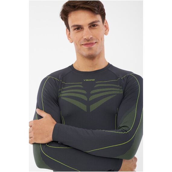 Bielizna męska VIKING Rocket Man Set szaro żółta