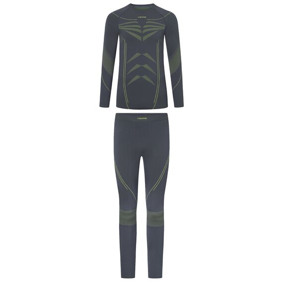 Bielizna męska VIKING Rocket Man Set szaro żółta