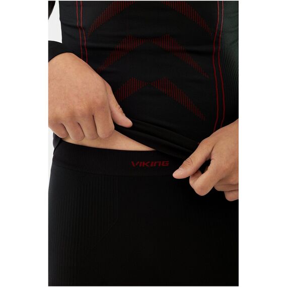 Bielizna męska VIKING Rocket Man Set czarno pomarańczowa