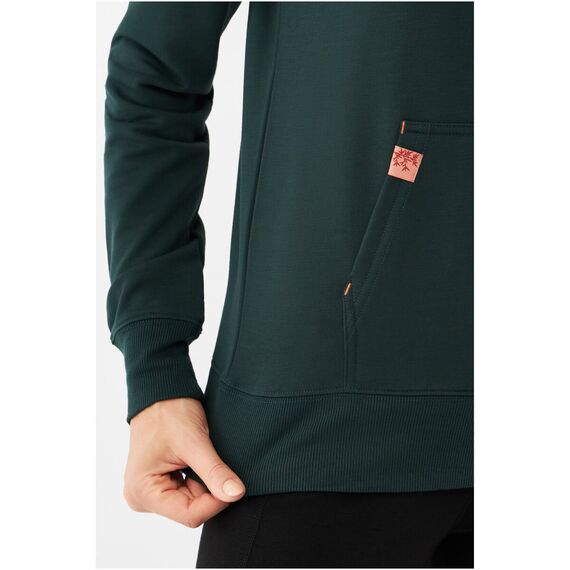 Bluza damska VIKING Panaka Hoodie Bamboo Lady z kapturem zielona