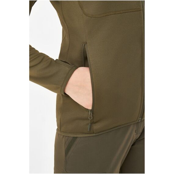 Bluza damska VIKING Yosemite Hoodie Lady rozpinana z kapturem khaki