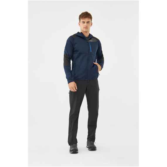 Bluza męska VIKING Yosemite Hoodie Man rozpinana z kapturem granatowa